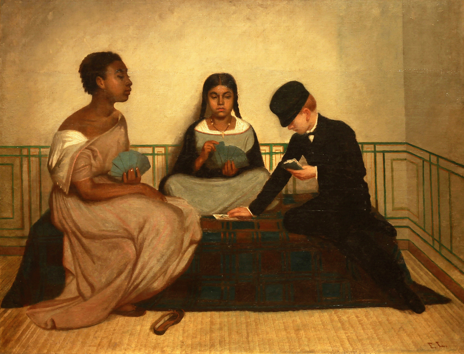 La igualdad ante la ley o Las tres razas, Francisco Laso, 1859.