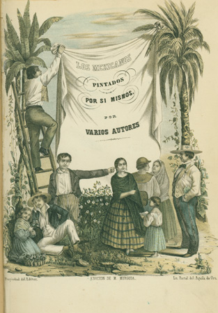 Varios autores, Los mexicanos pintados por sí mismos, 1854.