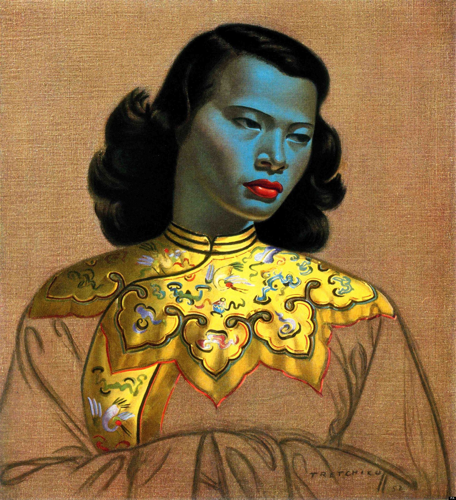 The Chinese Girl (The Green Lady), Vladimir Tretchikoff, 1952.