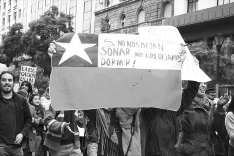 Foto: Estudiantes chilenos en Argentina