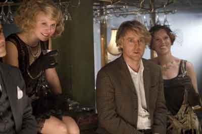 Alison Pill (Zelda Fitzgerald) y Owen Wilson (Gil) en la más reciente película de Woody Allen