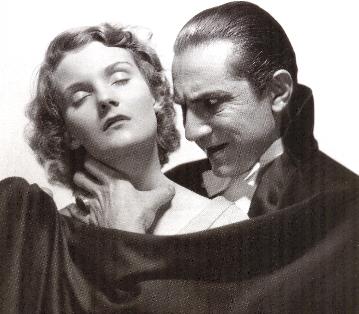 Helen Chandler y Bela Lugosi en Drácula, 1931