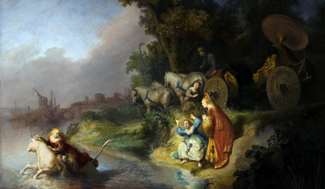 El rapto de Europa (1632), de Rembrandt