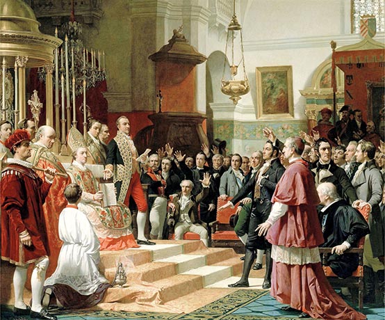 El juramento de las Cortes de Cádiz, de José María Casado del Alisal (1862)