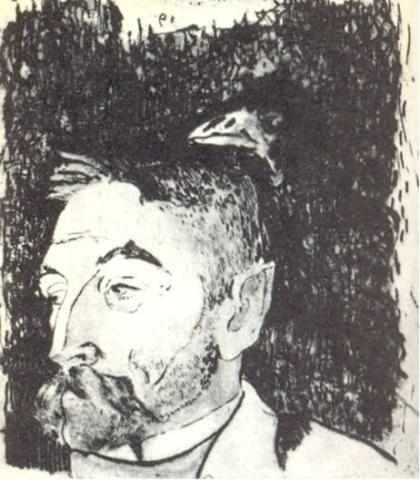 S. Mallarmé, por Gauguin