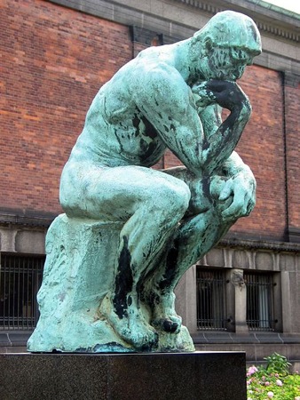 El Pensador, de Auguste Rodin