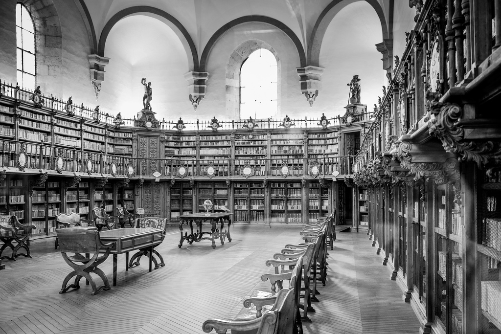 Antigua biblioteca de la Universidad de Salamanca
