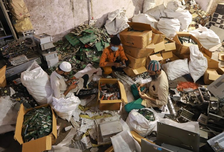 residuos electrónicos india