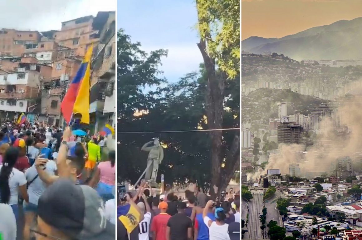 Protestas en Venezuela por los resultados oficiales de las elecciones presidenciales del 28 de julio de 2024.