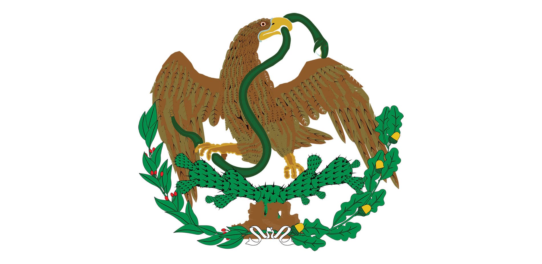 El problema del origen prehispánico del emblema del águila y la serpiente |  Letras Libres, image size:1900x925