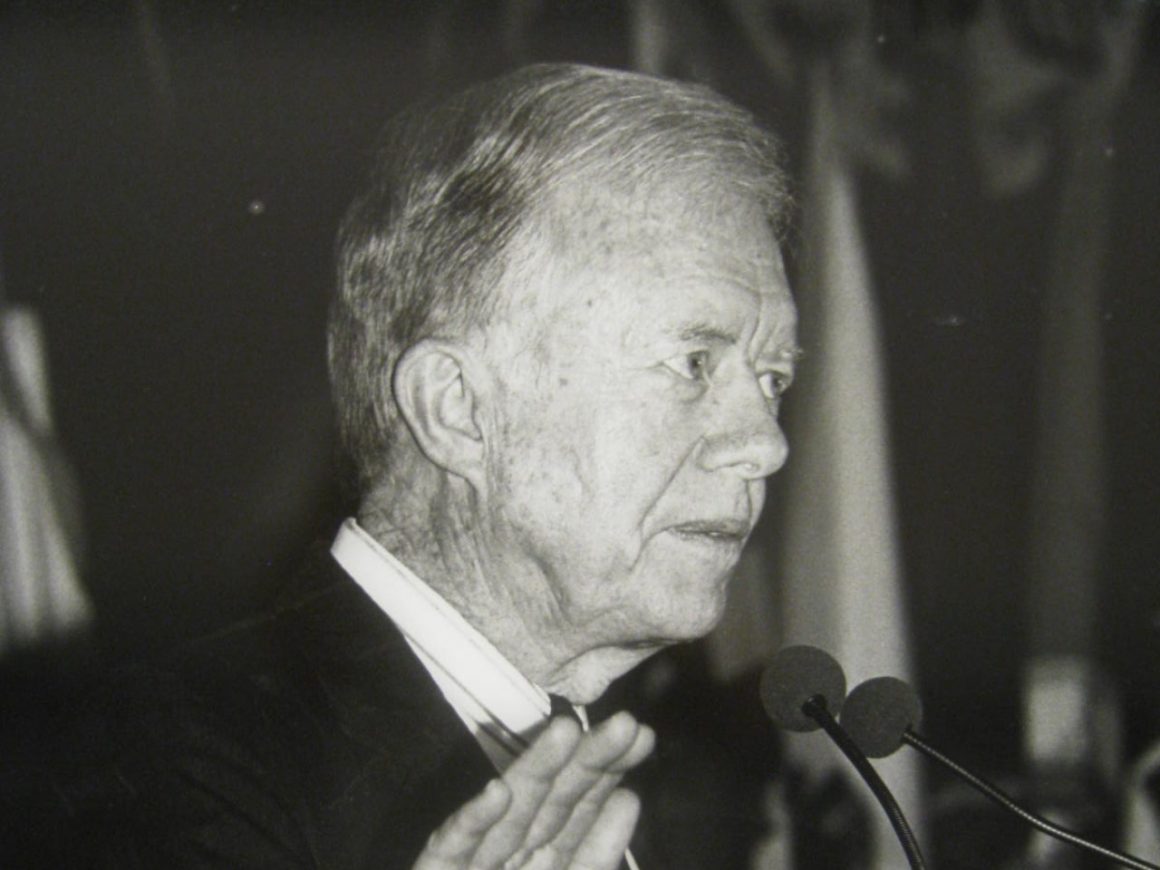 El expresidente de Estados Unidos Jimmy Carter.