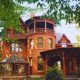 Casa museo del escritor Mark Twain en Hartford, Connecticut.