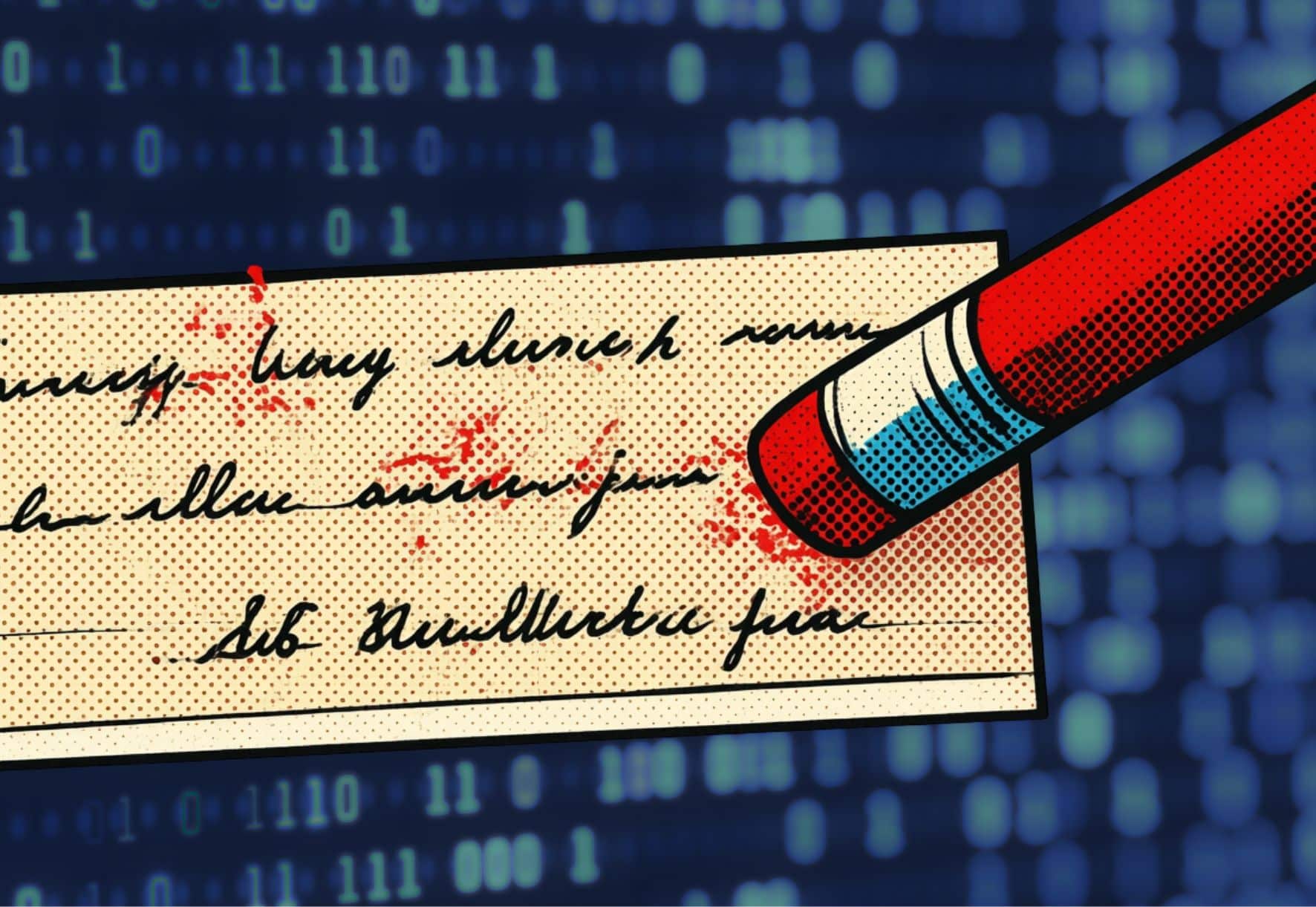 Escribir desde (para) el error