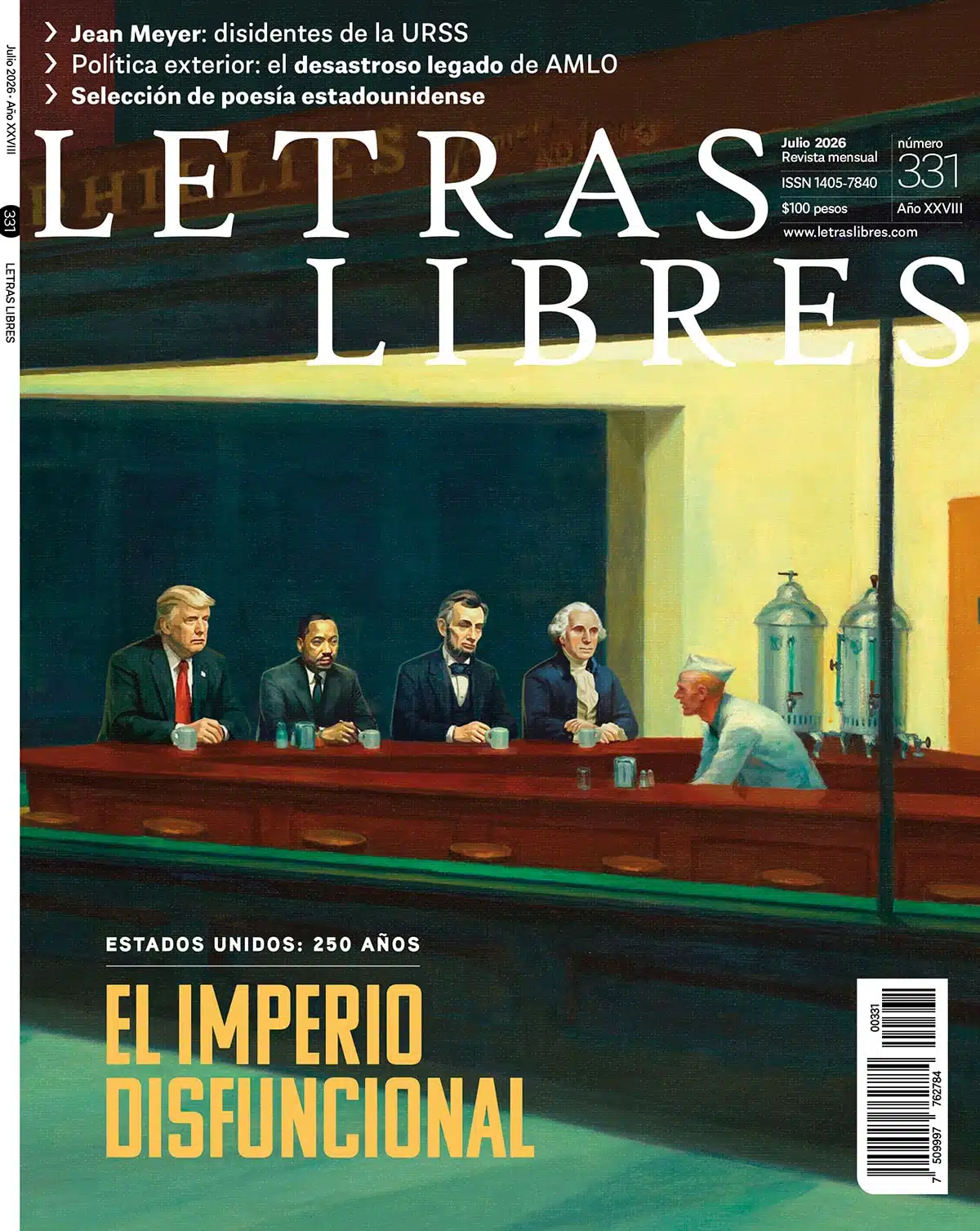 Estados Unidos: 250 años. El imperio disfuncional